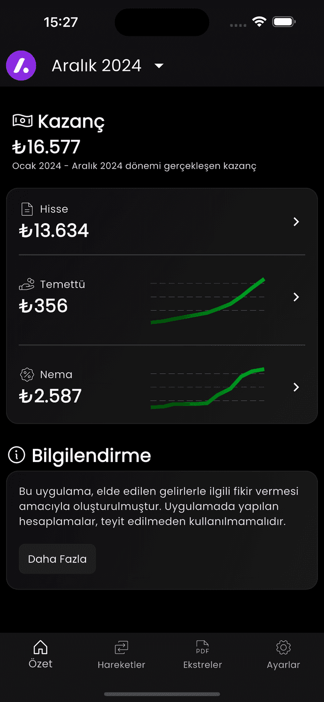 Ozm Analiz Ekran Görüntüsü 1